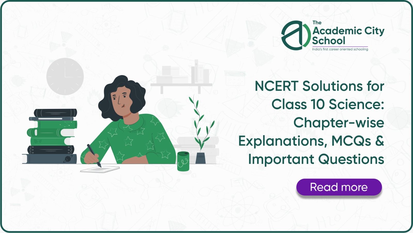 Class 10 Science NCERT Solutions banner